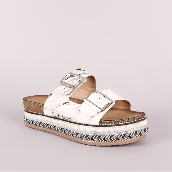 2 LEFT!!! NWT. Marble slip on espadrilles sandals - Picture 3 of 6